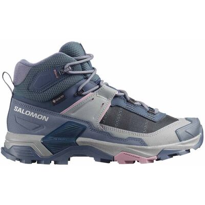 Salomon - Chaussures de randonnée journée en GORE-TEX - X Ultra 5 Mid GTX W Spellb/Mnment pour Femme - Taille 40 2/3 - Bleu - Publicité Salomon - Chaussures de randonnée journée en GORE-TEX - X Ultra 5 Mid GTX W Spellb/Mnment pour Femme - Taille 40 2/3 - Bleu - Publicité