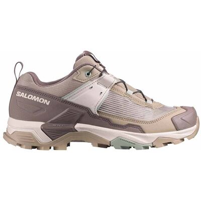 Salomon - Chaussures de randonnée journée - X Ultra 5 W Desert Tan/Iron/Greenm pour Femme - Taille 40 2/3 - Beige - Publicité Salomon - Chaussures de randonnée journée - X Ultra 5 W Desert Tan/Iron/Greenm pour Femme - Taille 40 2/3 - Beige - Publicité