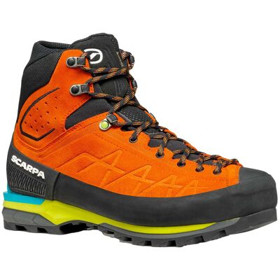 Scarpa - Chaussures de trekking en GORE-TEX - Zodiac Tech GTX en Cuir - Taille 43.5 - Orange - Publicité Scarpa - Chaussures de trekking en GORE-TEX - Zodiac Tech GTX en Cuir - Taille 43.5 - Orange - Publicité