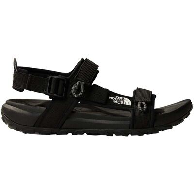 The North Face - Sandales de randonnée - M Explore Camp Sandal Black/ Black pour Homme en Matières Recyclées - Taille 11 US - Noir - Publicité The North Face - Sandales de randonnée - M Explore Camp Sandal Black/ Black pour Homme en Matières Recyclées - Taille 11 US - Noir - Publicité