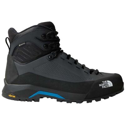 The North Face - Chaussures de trekking en GORE-TEX® - M Verto Alpine Mid GTX Asphalt Grey/ Black pour Homme en Cuir - Taille 10 US - Bleu - Publicité The North Face - Chaussures de trekking en GORE-TEX® - M Verto Alpine Mid GTX Asphalt Grey/ Black pour Homme en Cuir - Taille 10 US - Bleu - Publicité