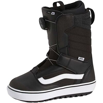 Vans - Boots de snowboard - Juvie OG Black/White - Taille Enfant 4 US - Noir - Publicité Vans - Boots de snowboard - Juvie OG Black/White - Taille Enfant 4 US - Noir - Publicité