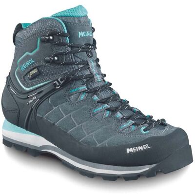 Meindl - Chaussures de trekking GORE-TEX - Litepeak Lady GTX Anthracite/Turquoise pour Femme - Taille 37,5 - Gris - Publicité Meindl - Chaussures de trekking GORE-TEX - Litepeak Lady GTX Anthracite/Turquoise pour Femme - Taille 37,5 - Gris - Publicité