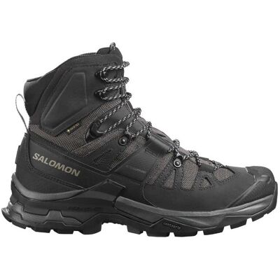 Salomon - Chaussures de trekking en GORE-TEX - Quest 4 GTX Magnet/Black/Quarry pour Homme en Cuir - Taille 40 2/3 - Noir - Publicité Salomon - Chaussures de trekking en GORE-TEX - Quest 4 GTX Magnet/Black/Quarry pour Homme en Cuir - Taille 40 2/3 - Noir - Publicité