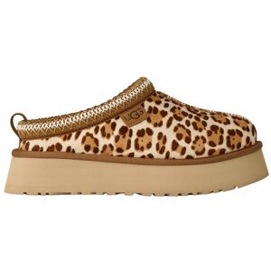 Ugg - Chaussons chauds et confortables en cuir - W Tazz Plains Felicity Leopard Jasmine pour Femme en Cuir - Taille 40 - Marron