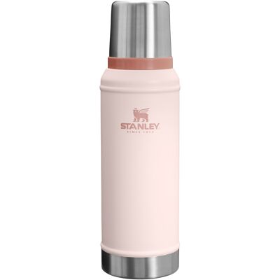 Stanley - Thermos - The Legendary Classic Bottle 0.94L Rose Quartz en Bois - Publicité Stanley - Thermos - The Legendary Classic Bottle 0.94L Rose Quartz en Bois - Publicité