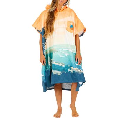After Essentials - Poncho de bain - Destination Saintleu - Orange - Publicité After Essentials - Poncho de bain - Destination Saintleu - Orange - Publicité