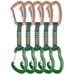 Beal - Pack de 5 dégaines d'escalade - Zest Quickdraw 11cm Pack Matt Green - Vert - Publicité Beal - Pack de 5 dégaines d'escalade - Zest Quickdraw 11cm Pack Matt Green - Vert - Publicité