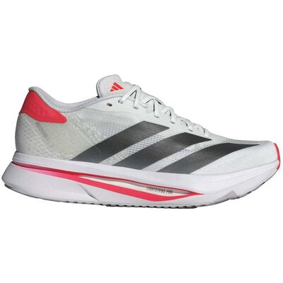 Adidas - Chaussures de running - Adizero Sl2 W Core White/Core Black/Lucid Red pour Femme - Taille 4 UK - Blanc - Publicité Adidas - Chaussures de running - Adizero Sl2 W Core White/Core Black/Lucid Red pour Femme - Taille 4 UK - Blanc - Publicité
