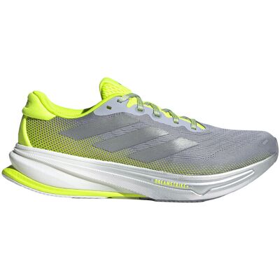 Adidas - Chaussures de running - Supernova Rise 2 M Halo Silver/Silver Met/Lucid Lemon pour Homme - Taille 10 UK - Jaune - Publicité Adidas - Chaussures de running - Supernova Rise 2 M Halo Silver/Silver Met/Lucid Lemon pour Homme - Taille 10 UK - Jaune - Publicité
