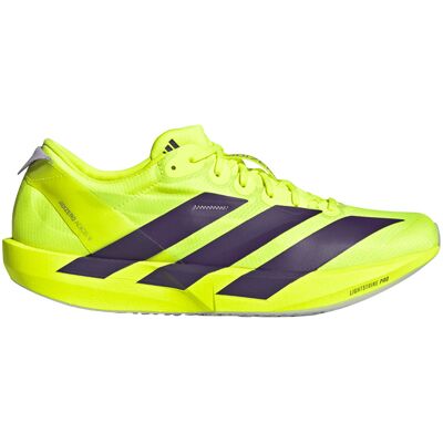 Adidas - Chaussures de running - Adizero Adios 9 M Solar Yellow/Aurora Plum/Powder Plum pour Homme - Taille 45 1/3 - Publicité Adidas - Chaussures de running - Adizero Adios 9 M Solar Yellow/Aurora Plum/Powder Plum pour Homme - Taille 45 1/3 - Publicité