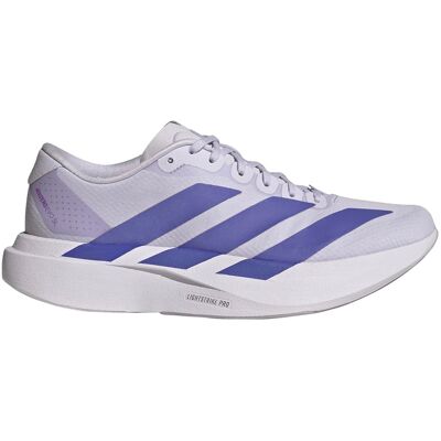 Adidas - Chaussures de running - Adizero Evo SL Woven W Glory Grey pour Femme - Taille 40 - Violet - Publicité Adidas - Chaussures de running - Adizero Evo SL Woven W Glory Grey pour Femme - Taille 40 - Violet - Publicité