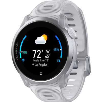 Coros - Montre GPS connectée - Pace 4 Silicone White Cloud en Aluminium - Gris - Publicité Coros - Montre GPS connectée - Pace 4 Silicone White Cloud en Aluminium - Gris - Publicité