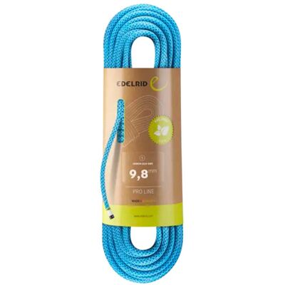 Edelrid Heron Eco Dry 9.8 mm 50m Corde d'Escalade - Icemint - Publicité Edelrid Heron Eco Dry 9.8 mm 50m Corde d'Escalade - Icemint - Publicité