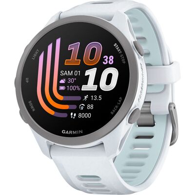 Garmin - Montre GPS - Forerunner 170 Blanc Ciel en Silicone - Publicité Garmin - Montre GPS - Forerunner 170 Blanc Ciel en Silicone - Publicité