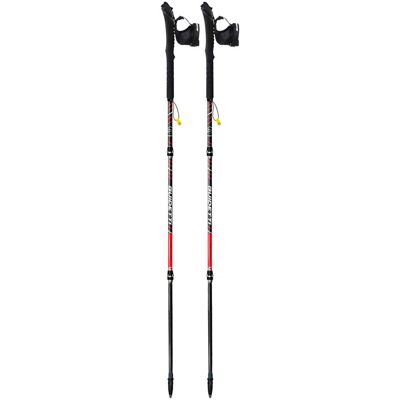 Guidetti - Bâtons de trail pliables - Silver Néo en Aluminium - Taille 120 cm - Rouge - Publicité Guidetti - Bâtons de trail pliables - Silver Néo en Aluminium - Taille 120 cm - Rouge - Publicité