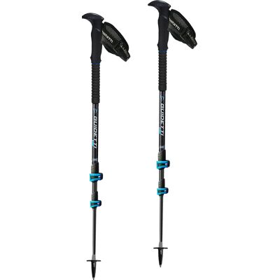 Guidetti - Bâtons de trekking en carbone - B Light Saphir Carbone Alu en Aluminium - Noir - Publicité Guidetti - Bâtons de trekking en carbone - B Light Saphir Carbone Alu en Aluminium - Noir - Publicité
