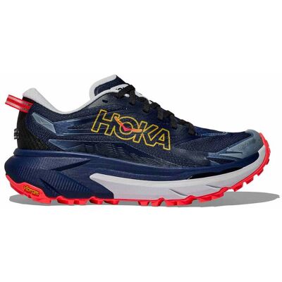 Hoka - Chaussures de trail - Mafate 5 W Midnight Blue/Starlight Glow pour Femme - Taille 41 1/3 - Navy - Publicité Hoka - Chaussures de trail - Mafate 5 W Midnight Blue/Starlight Glow pour Femme - Taille 41 1/3 - Navy - Publicité