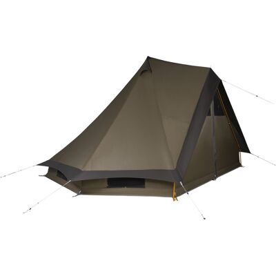 KAMPA - Tipi de camping 4 places - Pineveil 04 Lead Gray/Gargoyle en Aluminium - Kaki - Publicité KAMPA - Tipi de camping 4 places - Pineveil 04 Lead Gray/Gargoyle en Aluminium - Kaki - Publicité