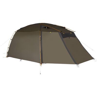 KAMPA - Tente de camping 3 places - Mossborn-K 02 - Mossborn-K 02 Lead Gray/Gargoyle en Aluminium - Kaki - Publicité KAMPA - Tente de camping 3 places - Mossborn-K 02 - Mossborn-K 02 Lead Gray/Gargoyle en Aluminium - Kaki - Publicité