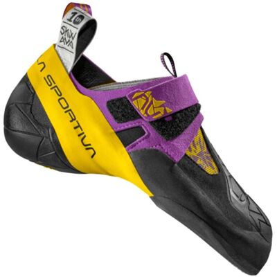 La Sportiva - Chaussons d'escalade - Skwama Purple/Yellow pour Homme - Taille 42 - Violet - Publicité La Sportiva - Chaussons d'escalade - Skwama Purple/Yellow pour Homme - Taille 42 - Violet - Publicité