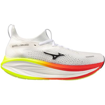 Mizuno - Chaussures de running - Mizuno Neo Vista 3 White/Black/Orange.com pour Homme - Taille 8 UK - Blanc - Publicité Mizuno - Chaussures de running - Mizuno Neo Vista 3 White/Black/Orange.com pour Homme - Taille 8 UK - Blanc - Publicité