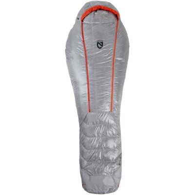 Nemo - Sac de couchage 2 saisons en duvet naturel - Coda Mens 25/35 Titanium - Taille Court - Gris - Publicité Nemo - Sac de couchage 2 saisons en duvet naturel - Coda Mens 25/35 Titanium - Taille Court - Gris - Publicité