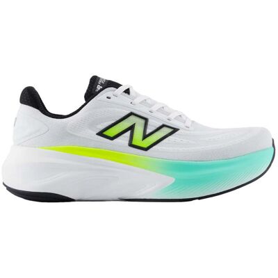 New Balance - Chaussures de running - More V6 White - Taille 43 - Blanc - Publicité New Balance - Chaussures de running - More V6 White - Taille 43 - Blanc - Publicité