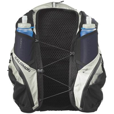 Salomon - Gilet d'hydratation - S/Lab Adventure 20 Set Black/White - Taille M - Blanc - Publicité Salomon - Gilet d'hydratation - S/Lab Adventure 20 Set Black/White - Taille M - Blanc - Publicité