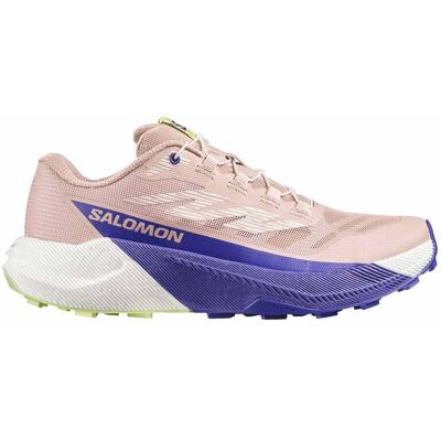 Salomon - Chaussures de trail - Pulsar W Shadow Gray/Deep B/Buttrf pour Femme - Taille 39 1/3 - Rose - Publicité Salomon - Chaussures de trail - Pulsar W Shadow Gray/Deep B/Buttrf pour Femme - Taille 39 1/3 - Rose - Publicité
