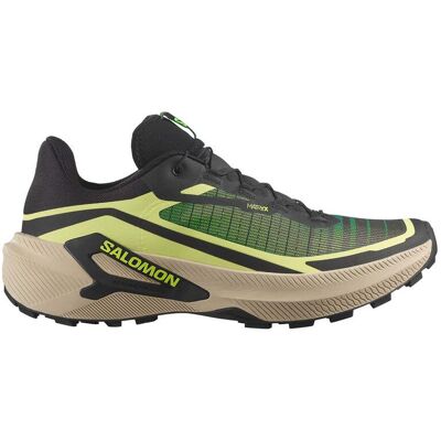 Salomon - Chaussures de trail - Genesis 2 Sunny Lime/Black - Taille 44 - Jaune - Publicité Salomon - Chaussures de trail - Genesis 2 Sunny Lime/Black - Taille 44 - Jaune - Publicité