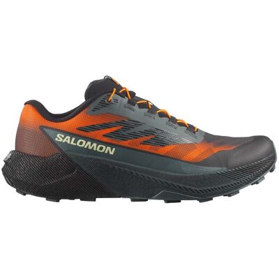 Salomon - Chaussures de trail - Pulsar Quiver Urban Chic/Shocking Orange - Taille 42 2/3 - Rouge - Publicité Salomon - Chaussures de trail - Pulsar Quiver Urban Chic/Shocking Orange - Taille 42 2/3 - Rouge - Publicité