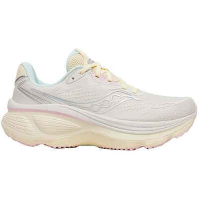 Saucony - Chaussures de running - Hurricane 26 Quartz/Swede pour Femme - Taille 40.5 - Beige - Publicité Saucony - Chaussures de running - Hurricane 26 Quartz/Swede pour Femme - Taille 40.5 - Beige - Publicité