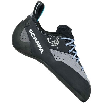 Scarpa - Chaussons d'escalade - Generator Wmn en Cuir - Taille 36.5 - Gris - Publicité Scarpa - Chaussons d'escalade - Generator Wmn en Cuir - Taille 36.5 - Gris - Publicité