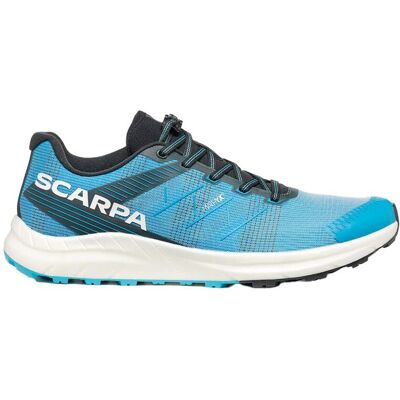 Scarpa - Chaussures de trail - Spin Race Azure White pour Homme - Taille 45.5 - Bleu - Publicité Scarpa - Chaussures de trail - Spin Race Azure White pour Homme - Taille 45.5 - Bleu - Publicité