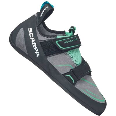 Scarpa - Reflex VS Woman - Gris - 35.5 - Chaussures d'escalade - Publicité Scarpa - Reflex VS Woman - Gris - 35.5 - Chaussures d'escalade - Publicité