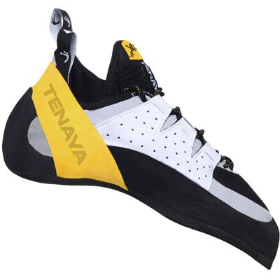 Tenaya - Chaussons d'escalade en Vibram - Tarifa Yellow - Taille 42 - Blanc - Publicité Tenaya - Chaussons d'escalade en Vibram - Tarifa Yellow - Taille 42 - Blanc - Publicité