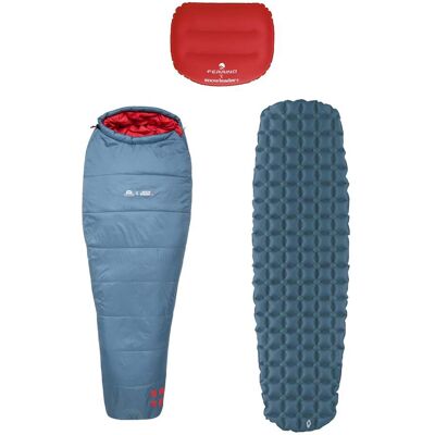 Mountain Equipment - Sac de couchage - Pack Sac de couchage + Matelas Snowleader - Publicité Mountain Equipment - Sac de couchage - Pack Sac de couchage + Matelas Snowleader - Publicité