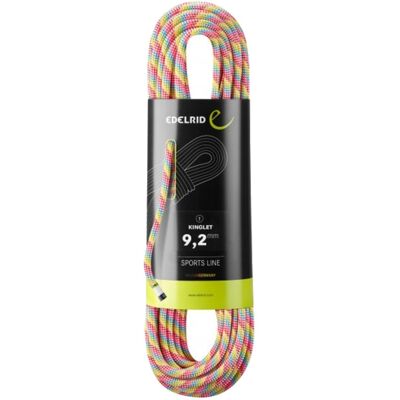 Edelrid Kinglet 9,2 mm - Corde d'escalade légère - Publicité Edelrid Kinglet 9,2 mm - Corde d'escalade légère - Publicité
