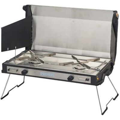 Primus - Réchaud de camping à 2 feux - Tupike Stove II en Aluminium - Gris - Publicité Primus - Réchaud de camping à 2 feux - Tupike Stove II en Aluminium - Gris - Publicité
