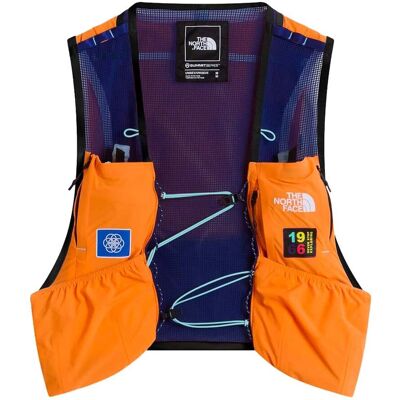 The North Face - Gilet de trail - Summit Run Vest 10 Papaya/Bold Blue en Nylon - Taille L - Orange - Publicité The North Face - Gilet de trail - Summit Run Vest 10 Papaya/Bold Blue en Nylon - Taille L - Orange - Publicité