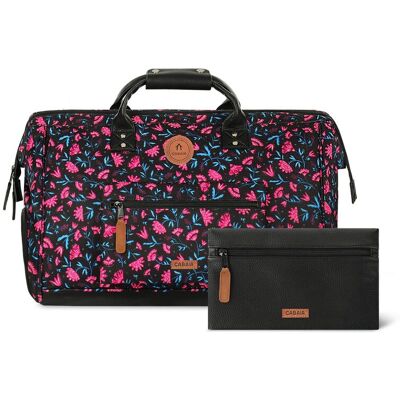 Cabaïa - Sac de voyage 36L - Duffle Bag Surabaya - Violet - Publicité Cabaïa - Sac de voyage 36L - Duffle Bag Surabaya - Violet - Publicité
