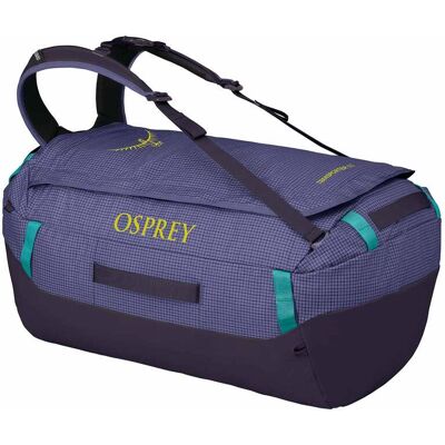 Osprey - Duffel robuste - Transporter 65 Euphoria Purple/Purple Ink en Nylon - Violet - Publicité Osprey - Duffel robuste - Transporter 65 Euphoria Purple/Purple Ink en Nylon - Violet - Publicité