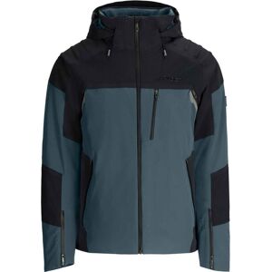 Spyder - Veste de ski imperméable et chaude en Primaloft® - Vanqysh Jacket Slate Blue pour Homme en Nylon - Taille M - Bleu - Publicité Spyder - Veste de ski imperméable et chaude en Primaloft® - Vanqysh Jacket Slate Blue pour Homme en Nylon - Taille M - Bleu - Publicité