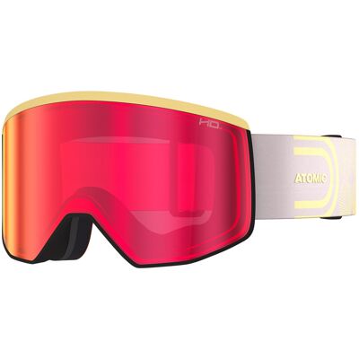 Atomic - Masque de ski photochromique - Four Pro L HD Concrete/Butter - Beige - Publicité Atomic - Masque de ski photochromique - Four Pro L HD Concrete/Butter - Beige - Publicité