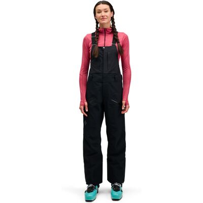 Black Diamond - Salopette de ski de randonnée imperméable et respirante - W Recon Stretch Bibs Black pour Femme - Taille M - Noir - Publicité Black Diamond - Salopette de ski de randonnée imperméable et respirante - W Recon Stretch Bibs Black pour Femme - Taille M - Noir - Publicité