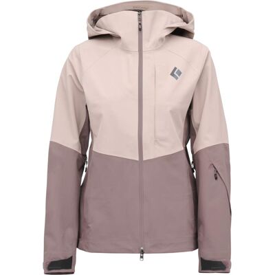 Black Diamond - Veste de ski de randonnée imperméable et respirante - W Recon Stretch Shell Pale Mauve Dark Mauve pour Femme en Nylon - Taille L - - Publicité Black Diamond - Veste de ski de randonnée imperméable et respirante - W Recon Stretch Shell Pale Mauve Dark Mauve pour Femme en Nylon - Taille L - - Publicité