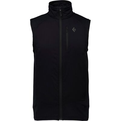 Black Diamond - Polaire zippée en PrimaLoft® - M Coefficient Lt Hybrid Vest Black pour Homme - Taille M - Noir - Publicité Black Diamond - Polaire zippée en PrimaLoft® - M Coefficient Lt Hybrid Vest Black pour Homme - Taille M - Noir - Publicité