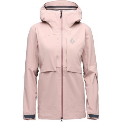 Black Diamond - Veste imperméable et coupe-vent - W Factor Shell Pale Mauve pour Femme en Laine - Taille S - Rose - Publicité Black Diamond - Veste imperméable et coupe-vent - W Factor Shell Pale Mauve pour Femme en Laine - Taille S - Rose - Publicité