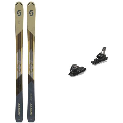 Scott - Packs (skis + fix) - Skis freeride - Pack Pure Mission 98Ti 2025 en Bois - Beige - Publicité Scott - Packs (skis + fix) - Skis freeride - Pack Pure Mission 98Ti 2025 en Bois - Beige - Publicité